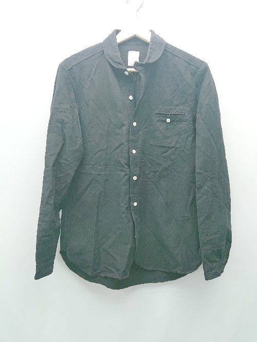 【定価1.6万】マイヨ maillot *Suset ストライプボタンダウンシャツ*2ネイビー長袖ブラウス(33-2309-575)【80J32】 maillot 【定価1.6万】マイヨ *Suset ストライプボタンダウン