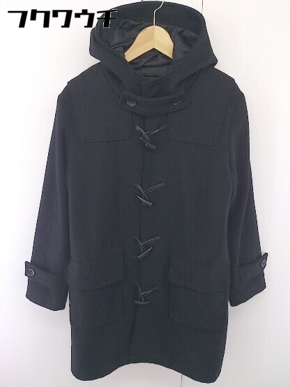 【美品] uncrave プルーフメルトンダッフルコート　ブラックM 楽天市場】UNCRAVE アンクレイヴ プルーフメルトン ダッフルコート 1