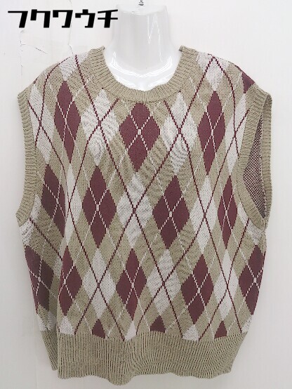 【新品】Plage Linen ベスト 楽天市場】Plage プラージュ ニット ベスト グレー FREE 23春夏