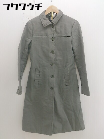 未使用 ASPESI アスペジ トレンチコート カーキ S スプリングコート 未使用 ASPESI アスペジ トレンチコート カーキ S スプリングコート