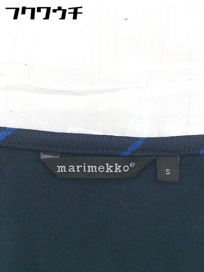 Marimekko マリメッコ 総柄 七時間袖 膝下丈 ワンピース サイズs ネイビー系 レディース 中古 Almarkhiyagallery Com