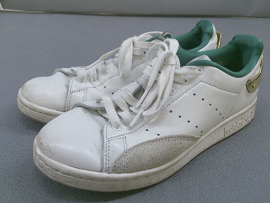 ãæ¥½å¤©å¸å ´ã adidas ã¢ãã£ãã¹ STANSMITH FZ5395 ã¹ãã¼ã«ã¼ ã·ã¥ã¼ãº ãµã¤ãº23.5cm ãã¯ã¤ã ã°ãªã¼ã³ç³» ã´ã¼ã«ã ã¬ãã£ã¼ã¹ ãä¸­å¤ãï¼ãã¯ã¯ã¦ã