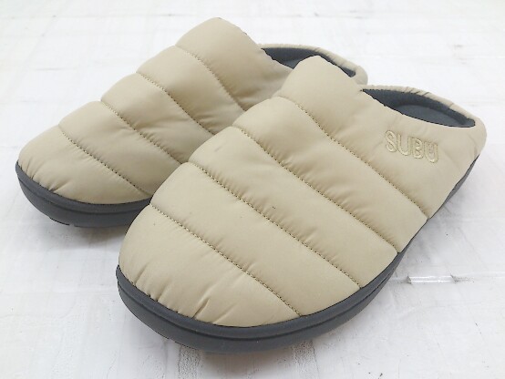 ◇ ◎ SUBU サンダル (約23-24cm相当) クリーム レディース 【中古】