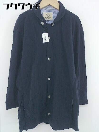 ◇ BEAUTY YOUTH UNITED ARROWS 七分袖 シャツ サイズL ネイビー メンズ