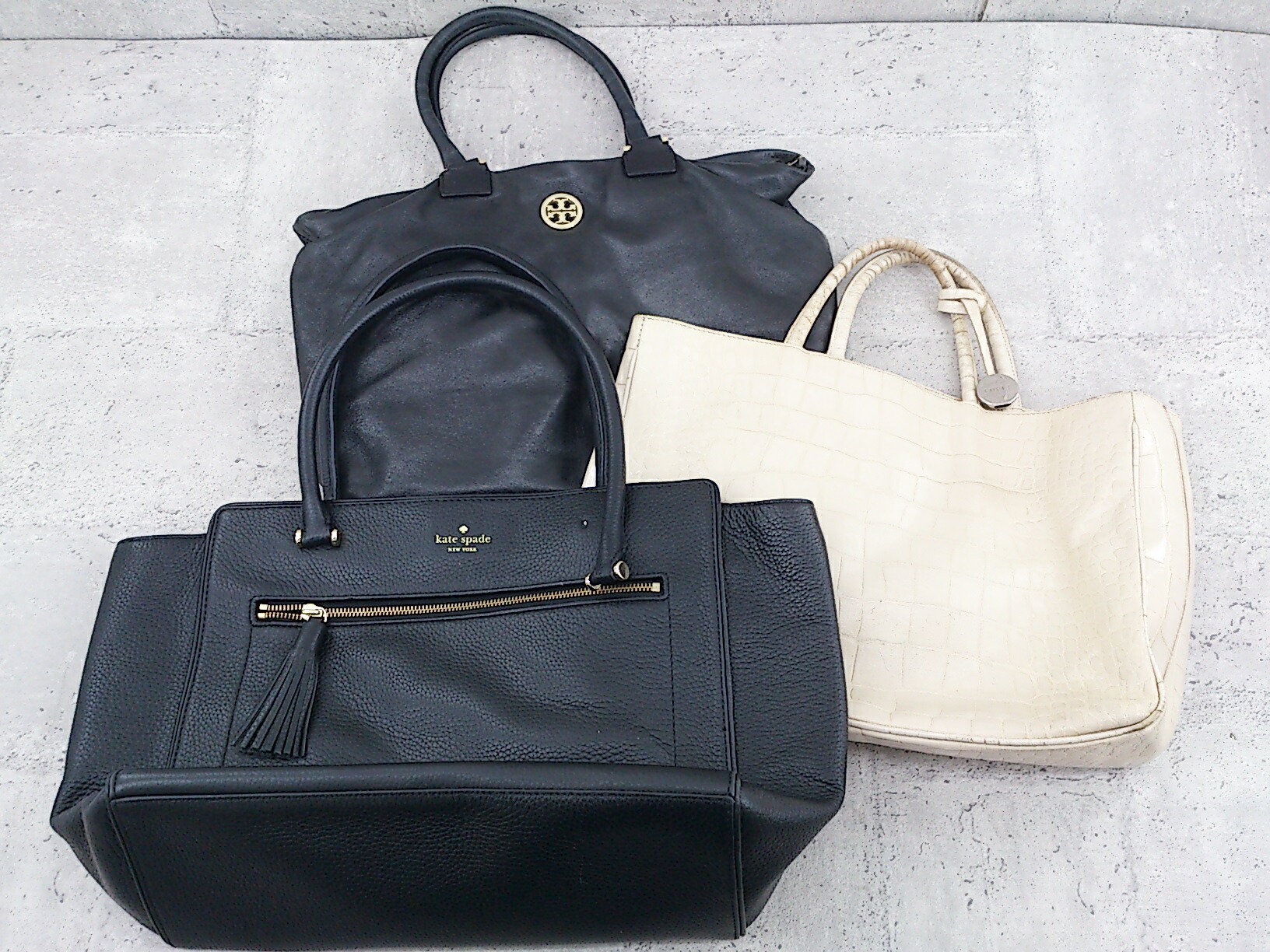 【楽天市場】 《 TORY BURCH/KATE SPADE/FURLA まとめ売り3点セット レザー ハンド トートバッグ レディース