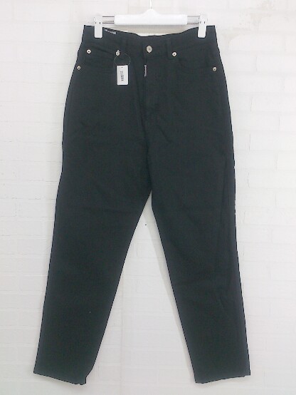 ◇ SOMETHING サムシング ストレッチ デニム パンツ サイズL ブラック レディース P