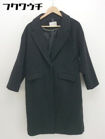 美品 慈雨じう アウター40サイズLセンソユニコ黒 センソユニコ 慈雨(じう) コート 黒 慈雨 黒 センソユニコ アウター40