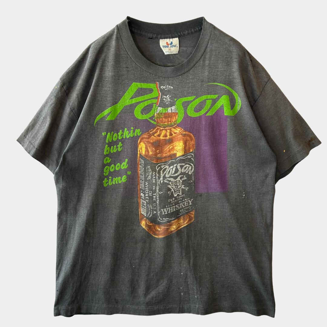 楽天市場】POISON/ポイズン メンズ半袖Tシャツ ロックTシャツ バンドT
