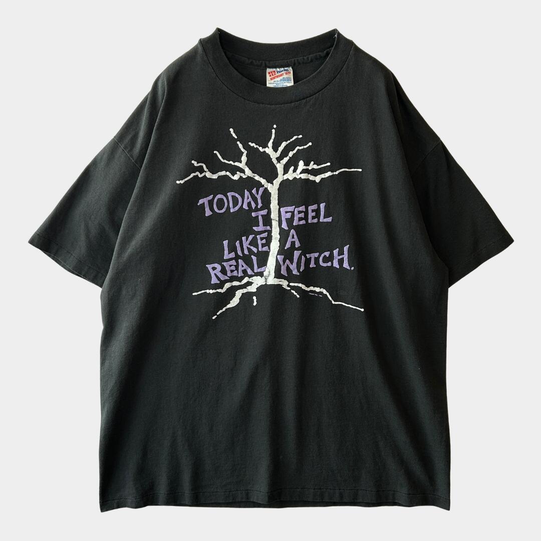 【海外直輸入USED品】80's Hanes ”TODAY I FEEL LIKE A REAL WITCH\