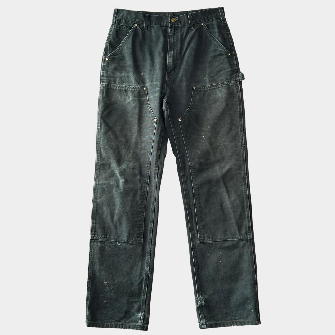 楽天市場】【中古】 Carhartt | カーハート ダブルニー パンツ B136DKB