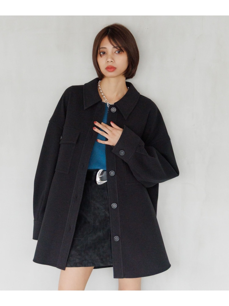 【SALE／39%OFF】ウーリーテックCPOジャケット PAGEBOY ページボーイ ジャケット・アウター ブルゾン・ジャンパー ブラック ホワイト ブルー【RBA_E】【送料無料】[ Fashion]