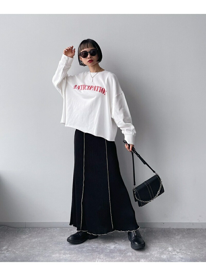 W クラックロゴウラケpo Pageboy ページギャルソン カットソー スウェット 送料無料 Rakuten Fashion Musiciantuts Com
