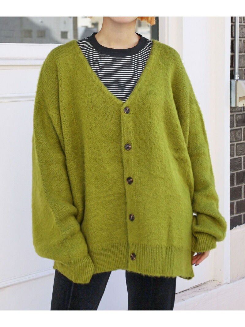 U)LMアソートシャギーカーデ PAGEBOYLIM ページボーイ トップス