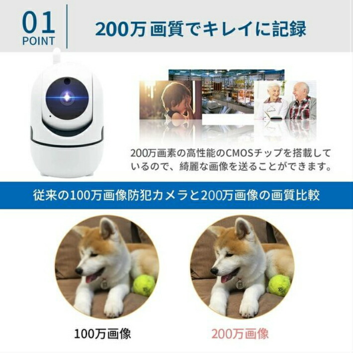 楽天市場 自動追跡 自動追尾 Wi Fi 0万画素 360度 追跡 追尾 スマホ監視 動体検知 留守番 ペット 遠隔 Wifi無線接続可能 暗視 Web カメラ Ycc365 0 Pagoda