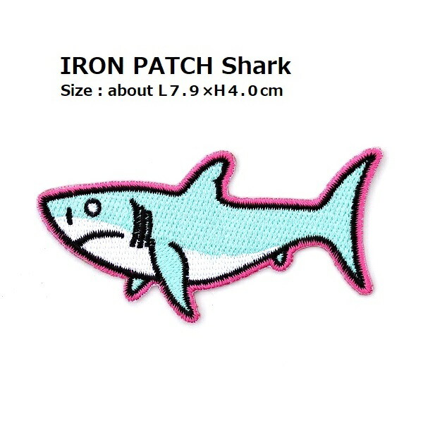 H&O サメワッペンセット H&O サメワッペンセット OD Ver. アウトドア