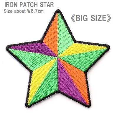 BETWEENAND 総柄星柄ワッペン刺繍 エンジェルラビットスリムトップス BETWEENAND 総柄星柄ワッペン刺繍 エンジェルラビットスリム