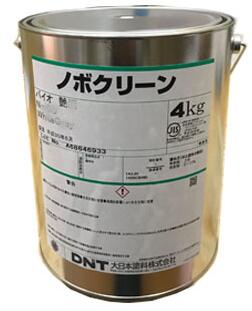 ノボクリーンバイオ 白 白いこと ツヤ選りわける能力のある 4kg(約15～18平米分) 大日本塗料 水溶性 摺り鉢 混凝土 各種ゲーム盤 木部 鋼材面 屋内 1液 室内 絵の具 DIY