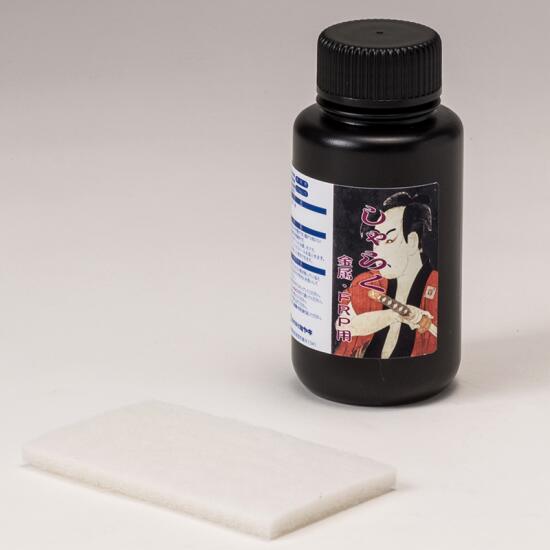 しゃらく(金属・FRP用) 300g ミヤキ 水あか 油膜 うろこ落とし 研磨剤 ステンレス 金属 FRP