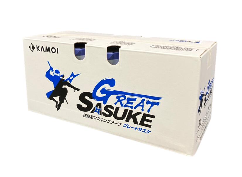 楽天市場】【 送料無料 】GREAT SASUKE 18mm 1ケース(70巻入) カモ井 