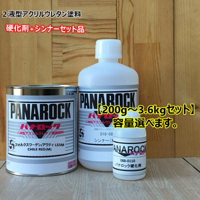 【フォルクスワーゲン/アウディ LS3M】 CHILE RED(M) 【主剤+硬化剤+シンナー】 パナロック 2液型ウレタン塗料 自動車 ロックペイント｜ペイントＢＯＯＫ 37,248円