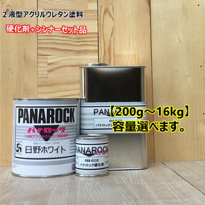【日野 ホワイト】 E-1001 (トヨタ 058) 【主剤+硬化剤+シンナー】 パナロック 2液型ウレタン塗料 自動車 ロックペイント|ペイントBOOK