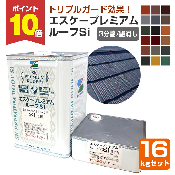 楽天市場】【P10倍！】 エスケープレミアムルーフSi 3分艶・艶