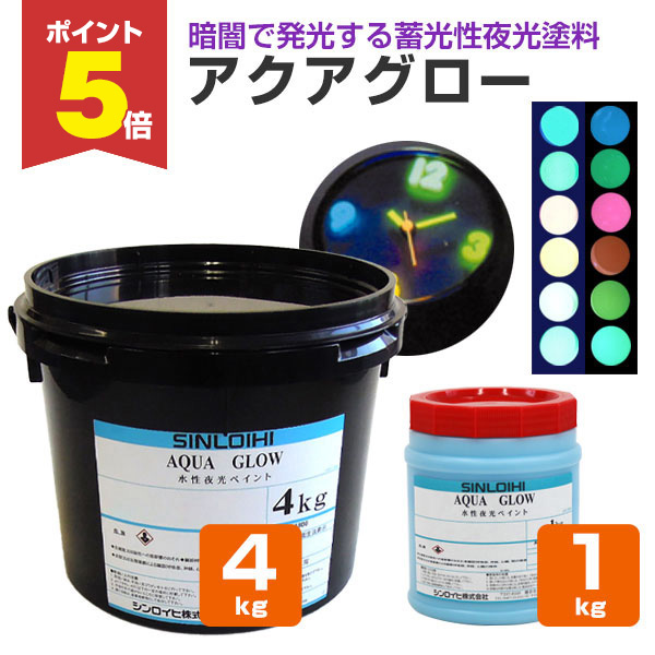 水性反射塗料C(クリヤー)　アクアビームライト　4kg 　受注生産品 ブラックライト 蛍光塗料 F☆☆☆☆ 水性 シンロイヒ 水性反射塗料 C クリアー 4kg （アクアビームライト⁄シンロイヒ