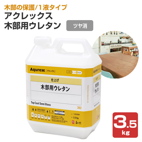 アクレックス木部用ウレタン（和信化学工業/Aqurex/水性/屋内/木部