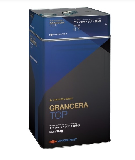 楽天市場】【送料無料】ニッペ グランセラトップ2液水性 中彩色 ５分艶有り 4ｋｇセット （旧名称：パーフェクトセラミックトップG） :  ペイントショップひまわり