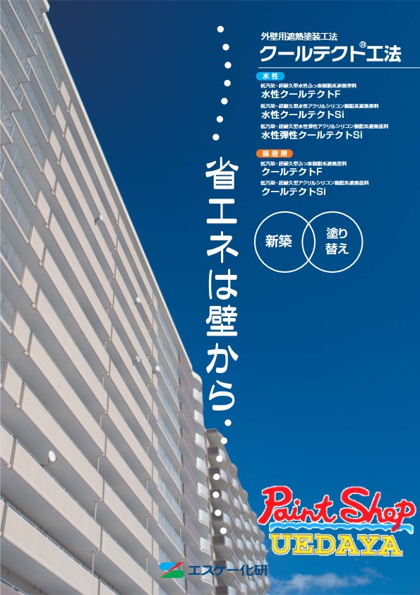 クールテクトSi 15kg書き割り 艶有 外壁用遮熱塗り付ける工法  エスケー化研 【法人相応う可】
