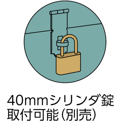 ＴＲＵＳＣＯ 車載用工具箱 中６個 ９００Ｘ４２０Ｘ６１０（F9106