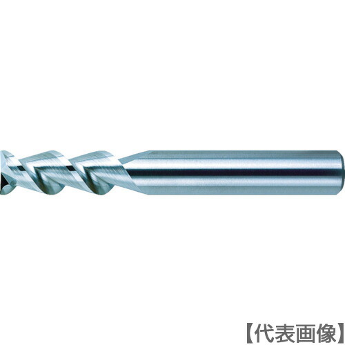 三菱 軽銀産業用２枚刃超硬エンドミル（Ｍ） 外径２５．０（C2MHAD2500）759-7614 【三菱マテリアル（株）】