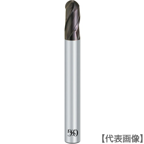 ＯＳＧ 超硬エンドミル ＦＸ ３刃ボール（高能率） Ｒ６Ｘ１２（FXS-EBT-R6X12）633-2749 【オーエスジー（株）】