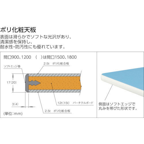 全国組立設置無料 楽天市場 ｔｒｕｓｃｏ ｂｅ型軽量作業台 １８００ｘ９００ 下棚２枚付 Be10lt2 ペイントアンドツール 驚きの安さ Www Jerad Org