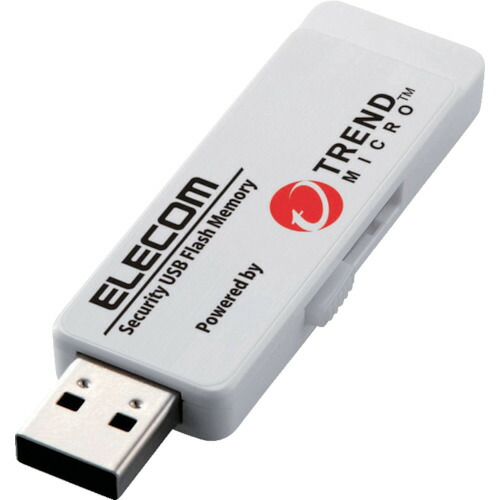 エレコム セキュリティ機能付USBメモリー 4GB 5年ライセンス (MFPUVT304GA5)【エレコム(株)】
