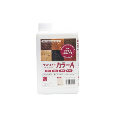 ウッドエイド 色つやA(T2) ともし火オーク材 1kg【日本マテリエイド株式会社】