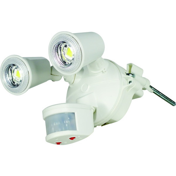 日動　ＬＥＤセンサーライト　クラブアイ　２０Ｗ（１０Ｗ×２灯）　１８００Ｌｍ　（SLSCE20W2P）【日動工業（株）】※代引き決済不可