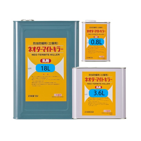 ネオターマイトキラー 3.6L【ケミプロ化成】 DIY・工具-塗料缶・ペンキ
