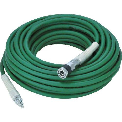 TRUSCO 高圧ホース ストッパーカップリング付 内径6mmX30m (THP630A)