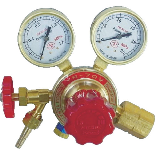ヤマト 水素用圧力調整器 (YR70V2212HG04)
