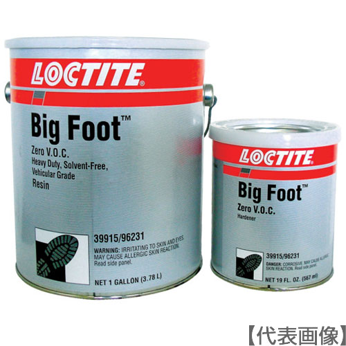 ロックタイト　防滑塗料　ビッグフット　ＺＶ　灰　３．３ＬＴ（１７１６３７８）（ＰＣ６３１５）（BF-ZVGRY）290-1307【ヘンケルジャパン（株）ＡＣＭ事業部】｜ペイントアンドツール