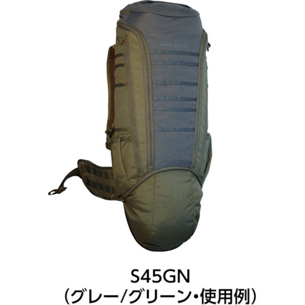 ＥＢＥＲＬＥ ビッグトリックパック グレー／グリーン （S45GN） DIY