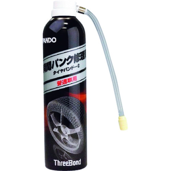 スリーボンド 補修キット 瞬間パンク修理剤 タイヤパンドーC 普通車用 385ml(TB6001AC)149-3334