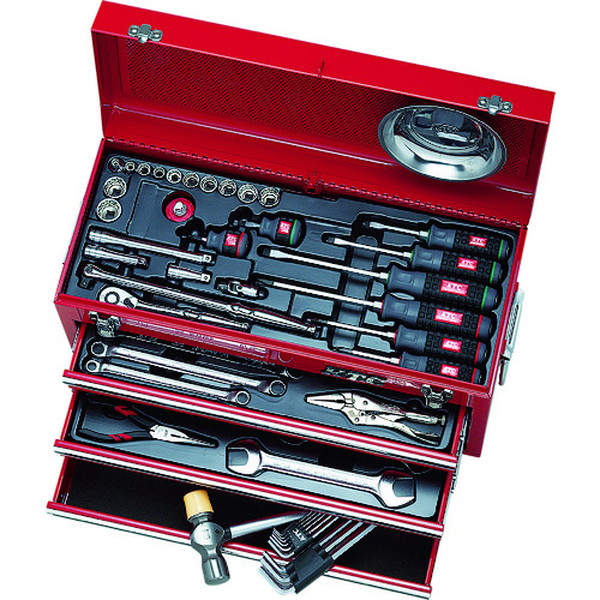 ＫＴＣ　工具セット（チェストタイプ）インチ　（SK3540BX） 859-4187｜ペイントアンドツール
