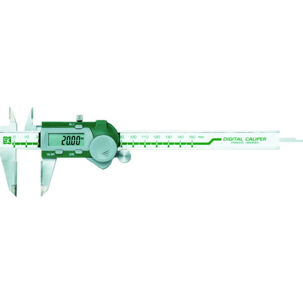 ファッションなデザイン ＳＫ デジタルノギス 測定範囲ｍｍ１５０ 最小表示０．０１ｍｍ GDCS150W fucoa.cl