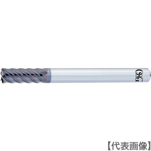 ＯＳＧ 高硬度鋼用超硬エンドミル 多刃スクエアタイプ ショート形 ＡＥ－ＭＳ－Ｈ ８５４９８１０ （AE-MS-H 10）362-5530 【オーエスジー（株）】