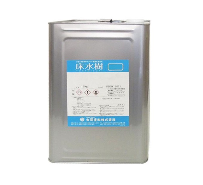 床水樹 15kg 艶消し 黒【大同塗料】