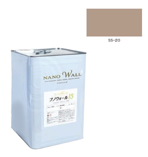 ナノウォール15遮熱+　サーモSS-20　艶有　15kg　【水谷ペイント】 17,885円