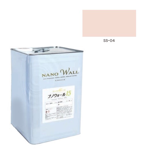 ナノウォール15遮熱+　サーモSS-04　艶有　15kg　【水谷ペイント】｜ペイントアンドツール