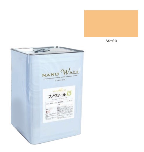 ナノウォール15遮熱+　サーモSS-29　艶有　15kg　【水谷ペイント】｜ペイントアンドツール
